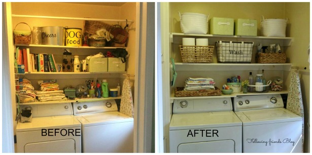 Before After Laundry Room